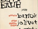 Devy ERLIH, BARTOK, JOLIVET, STRAWINSKY French LP ADES