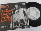 Elvis Patch it up Germany 45 ps promo