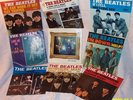 Rare 9 BEATLES 45s W/Pic Sleeves TOLLIE Extra NICE