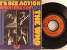 Who THE WHO Let's See Action Geman 45 W/PS