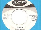 Jimmy Clanton 45 ACE DJ 8007 Cindy   TEEN ROCKER