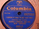 1934 BERNIE CUMMINS & HIS NEW YORKERS MY DANCING LADY78