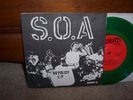 SOA No Policy EP 7 45 S.O.A. PUNK HARDCORE DC kbd 1st P