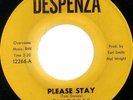IVORYS Please Stay DEPENZA 45 RARE Northern Plays EX++