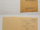 JANINE ANDRADE concertgebouw programm 1944
