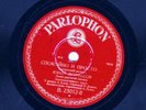 Vintage PARLOPHON Red Russian Label   Made in Germany  