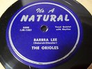 THE ORIOLES - NATURAL 5000 - DOO WOP SOUL 78