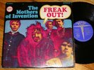 1967 Psych LP - MOTHERS OF INVENTION Freak Out VERVE ST