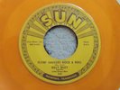 BILLY RILEY Flyin' Saucers SUN RECORDS Yellow Vinyl 45