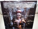 2-LP- IRON MAIDEN - THE X FACTOR - clear wax - mint- 