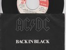 AC/DC 7 PS SP single Back In Black Portugal 45 ACDC