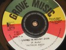 7 inch LIVING IN MOUNT ZION - PATRICK ANDY,LISTEN