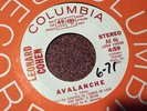 LEONARD COHEN DRESS REHEARSAL RAG AVALANCHE PROMO 45