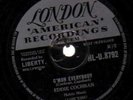 EDDIE COCHRAN ORIG 1958 UK LONDON 78  C MON EVERYBODY