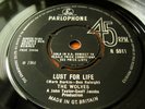 THE WOLVES 'LUST FOR LIFE' Rare 1966 UK PSYCH BEAT 45