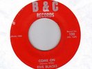 doo-wop FIVE BLACKS Come On / Forever In Love B&C  HEAR