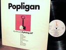 RARE 1967 ORIG   POPLIGAN   TAGES MASCOTS SHANES Garage