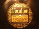 Clarence Williams and his Orchestra Vocalion 2805-A-B