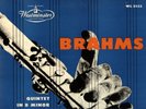 LEOPOLD WLACH BRAHMS CLARINET QUINT. WESTMINSTER WL5155
