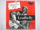 Leadbelly Classics In Jazz LP Capitol LC6597 EX/EX 1953
