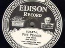 Edison Electric Diamond Disc #52147 - Phil Napoleon Or.
