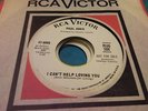 M- 45 Paul Anka I Can't Help Loving You RCA promo