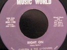 Carleen & The Groovers 45 MUSIC WORLD  FUNK OG