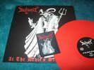 BEHERIT AT THE DEVILS STUDIO 1990 RED VINYL W/ PATCH