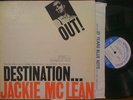JACKIE McLEAN [Destination Out] BLUE NOTE [EAR/RVG/DG]