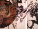 MOTORHEAD SACRIFICE PIC DISC LP & TEA TOWEL. LTD TO 50