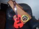 THE BEATLES NEW BEAT SELCOL TOY GUITAR 1964 FAB