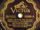 RAY NOBLE When I'm With You VICTOR SCROLL 78 25336