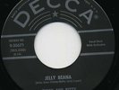 CHUCK AND BETTY Bobby Sox Baby/Jelly Beana  ROCK 45 RPM