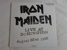 IRON MAIDEN Live At Donington MEGA-RARE 3xLP Near Mint