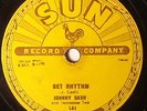 Johnny Cash Sun 78 #241 - I Walk The Line / Get Rhythm