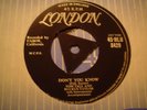 UK LONDON-TOM TALL/RUCKUS TAYLOR-DONT YOU KNOW- EX