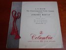 Columbia 33CX 1288 Bach solo violin sonatas Martzy