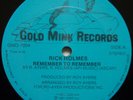 RICK HOLMES Remember ROY AYERS MODERN SOUL DISCO 12