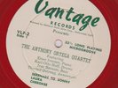 ANTHONY ORTEGA QUARTET Vantage red vinyl 10