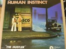 The Human Instinct - The Hustler LP with poster/lyrics