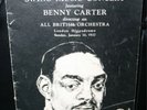 Benny Carter Melody Maker UK Swing Program 78 era Jazz
