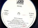 AC/DC Back in Black ITALY 1980 w/l LP PROMO PS+INNER