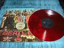 THE BEATLES-SGT PEPPERS-VINYL LP-RED-COLOUR-JAPAN-MONO