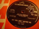 UK HMV-THE TAMS-HEY GIRL DONT BOTHER ME-EX