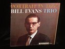 Bill Evans Trio LP RIVERSIDE Portrait In Jazz MONO ORIG