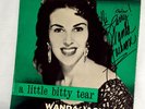 WANDA JACKSON 45 EP Little Bitty Tear UK Autographed