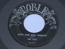 RARE DOO WOP 45 THE TABS Never Forget on NOBLE Listen