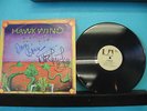 Hawkwind - S/T - vinyl signed by Dave Brock, Nik Turner