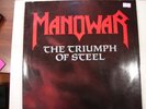 MANOWAR TRIUMPH OF STEEL EPIC METAL 2LP MANILLA ROAD