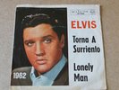 ELVIS Torna a Surriento YEAR  Picture Sleeve 1962
